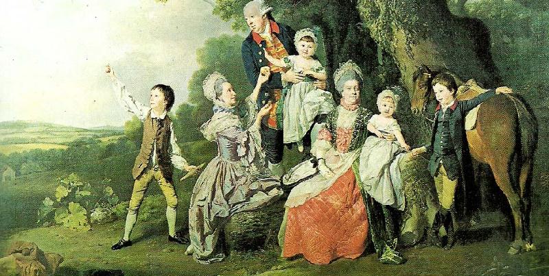 ZOFFANY  Johann the bradshaw family, c.